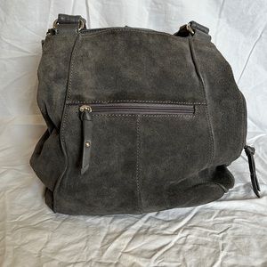 Tignanello | Gray Suede Purse